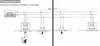 A wiring diagram showing how to connect a 12V DC power supply to a lighting system, likely for stairs, with motion sensors and lights. Anteprima dell’immagine prodotto