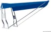 Teleskopmarkise weiß 120 x 145 cm AISI 316 Osculati Produktbild-Vorschau 7