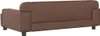 vidaXL Lit pour chien Marron 90x53x30 cm similicuir Voir les images du produit 5