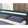 Close-up of a bed headboard with LED lighting. Náhled obrázku produktu