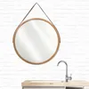 Okrągłe lustro w bambusowej ramie LOBEE, Ø 38 cm Podgląd zdjęcia produktu 7