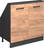 Meuble de rangement sous pente Vicco Rion Chêne de force Voir les images du produit 1