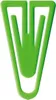 Büroklammern Super Plastiklips 250mm VE=1 Stück hellgrün Produktbild-Vorschau 1