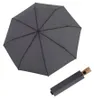 Knirps zakparaplu paraplu Timber Duomatic Dark Grey Productafbeelding-voorbeeld 6