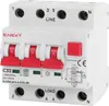 FI+LS spínač RCBO 32A prúdový chránič miniatúrny istič typ Náhľad obrázku produktu 2