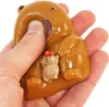 5 Stück Gummi Capybara zum Stretchen - ca. 8 cm Productafbeelding-voorbeeld 4