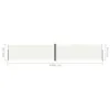 vidaXL Seitenmarkise Ausziehbar Creme 180x1000 cm Produktbild-Vorschau 12