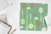 MuchoWow® Mauspad Mousepad Spatel - Löffel - Muster - Küche Produktbild-Vorschau 5