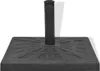 vidaXL Supporto per ombrellone in resina quadrato nero 19 Anteprima dell’immagine prodotto 1