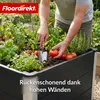 Floordirekt Hochbeet Paros WPC Garten Hochbeet anthrazit Produktbild-Vorschau 3