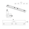Profilverbinder Streckenverbinder 100mm Nut6 für Aluprofil Produktbild-Vorschau 3