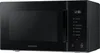 A black Samsung microwave oven is shown from a side-angle perspective. Anteprima dell’immagine prodotto