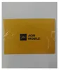 A yellow box with the AGM Mobile logo and text. Produktbild-Vorschau