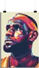 Plakat LeBron James - Plakat Koszykówka - Plakat Sportowiec Podgląd zdjęcia produktu 1