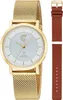 ETT Eco Tech Time ELS-11619-11MS Funk-Solar Damenuhr Atacama Goldfarben mit 2 Bändern 1 Produktbild-Vorschau