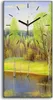 Wanduhr Leinwand Bild Uhr Geräuschlos 30x60 Landschafts Produktbild-Vorschau 1