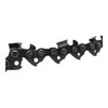 A close-up view of a chainsaw chain against a white background. Produktbild-Vorschau
