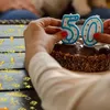 Konfetti Goldene Hochzeit Deko, Gold Konfetti 50 Geburtstag Produktbild-Vorschau 3