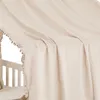 Betthimmel für Hausbett LIAN-1 mit Pompons, 100% Musselin Produktbild-Vorschau 5