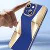 Für Apple iPhone 15 Electroplating Silikon TPU Handy Hülle Produktbild-Vorschau 2