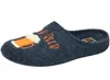 Manitu Herren Hausschuh Pantoffel Filz gestickter Produktbild-Vorschau 6