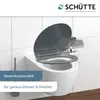 Sedile per WC SCHÜTTE duroplast SLIM ANTHRAZIT, sedile per Anteprima dell’immagine prodotto 7