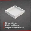 Schulte Duschwanne Adria mit Wannenträger und Ablauf, 90x90 Produktbild-Vorschau 5