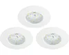 Briloner LED Einbauleuchten Set IP44 dimmbar 3-tlg 3x5,5W Produktbild-Vorschau 3