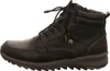 A side view of a black leather hiking boot. Anteprima dell’immagine prodotto