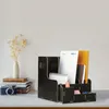 Relaxdays Stehsammler, 3 Schuber, DIN A4, mit Schreibtisch Produktbild-Vorschau 2