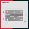 KOTARBAU® 12er Set Möbelscharnier 70 mm Möbelband Produktbild-Vorschau 6