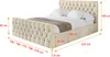 ALTDECOR Polsterbett mit Bettkasten - RENO-Z 140x200 Beige Produktbild-Vorschau 4