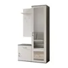 AX LIVING Garderobe mit Spiegel Magnola – 100 cm Breit, Produktbild-Vorschau 2