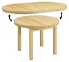 Runder Tisch Küchentisch Esstisch ausziehbar 103x103x75 Produktbild-Vorschau 1