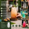 6 Trinkgläser Ananas Gläser Set Wassergläser Wasserglas Produktbild-Vorschau 5