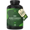 Capsule di erba d'orzo biologica - 240 capsule (500 mg) - Anteprima dell’immagine prodotto 1