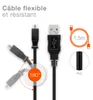subtel Câble USB U-8 8 Pin 2.0 0.5A transfert données pour Voir les images du produit 4