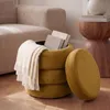 riess-ambiente Polsterhocker VOGUE 40cm senfgelb Samt Produktbild-Vorschau 12