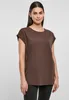 Urban Classics Ladies - Organic Extended Shirt braun - XXL Voir les images du produit 8