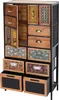 Apothekerkommode HWC-L38, Schubladenschrank Kommode Regal Produktbild-Vorschau 1