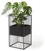 Relaxdays, kwietnik na rośliny, metal, wymiary 61x30,5x30,5 Podgląd zdjęcia produktu 1