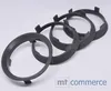 Four dark gray rings are arranged diagonally on a white background. Produktbild-Vorschau