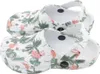 Kinder Clogs mit Blumenmuster » günstige Kinderschuhe » Produktbild-Vorschau 8