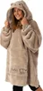 Pusheen - dámska deka s kapucňou NS7231 (jedna veľkosť) Náhľad obrázku produktu 3