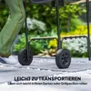 Outsunny Holzkohlegrill aus Stahl fahrbar Grillwagen mit Produktbild-Vorschau 8