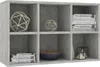 vidaXL Bibliothèque/Sideboard gris béton 66x30x98 cm Bois Voir les images du produit 12