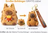 Capybara Rucksack 2in1 Plüsch Kinder Kindergarten Tasche Produktbild-Vorschau 4
