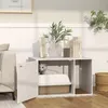PawHut Katzenschrank, Katzentoilette mit Loch, Katzenklo Produktbild-Vorschau 2