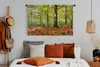 MuchoWow® Wandteppich Wandbehang Rote Pilze in einem Produktbild-Vorschau 4