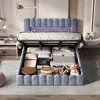 INONEFT Polsterbett 180x200cm mit USB und LED Kopfteil, Produktbild-Vorschau 4